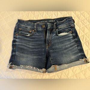 American Eagle Midi Jean Short, Size 2